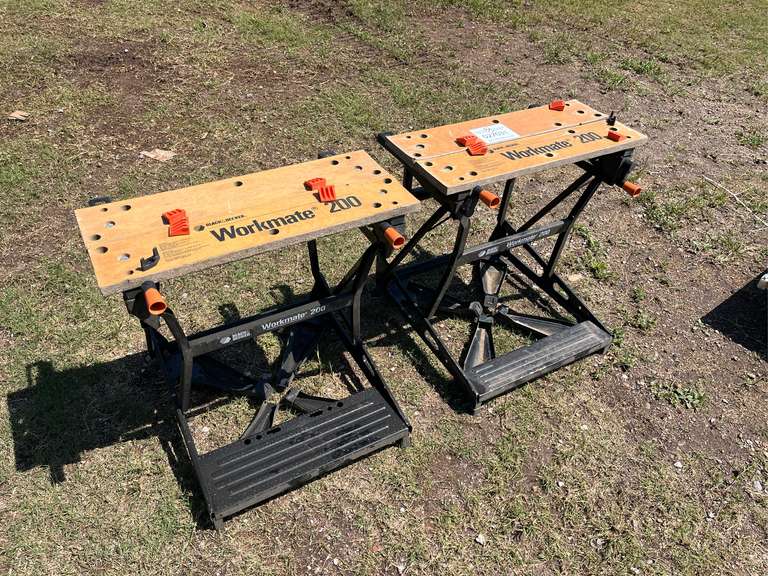 (2) Black & Decker Work Benches