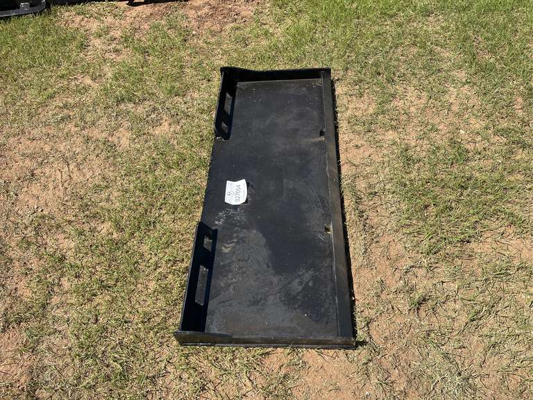 Weld-on Skidsteer Plate