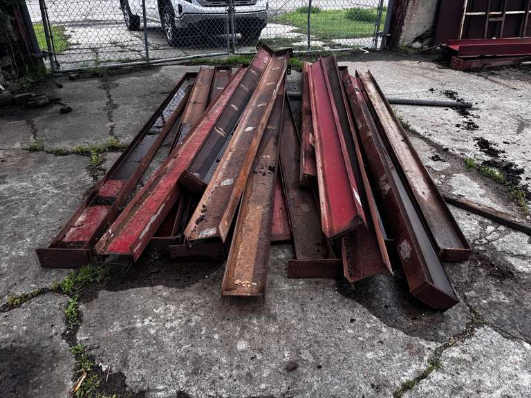 (17) 13'-15' Steel I-Beams