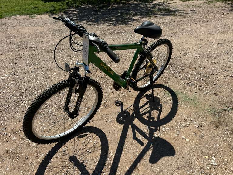 John Deere Shimano Aluminum 7005 Series All-Terrain Bike