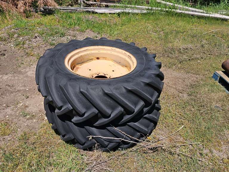 (2) Tractor Wheels/Tires