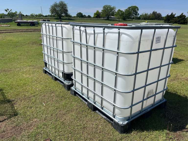 (2) Liquid Storage Totes