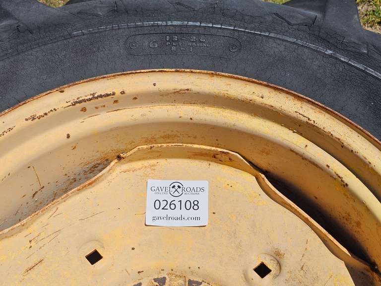 (2) Tractor Wheels/Tires