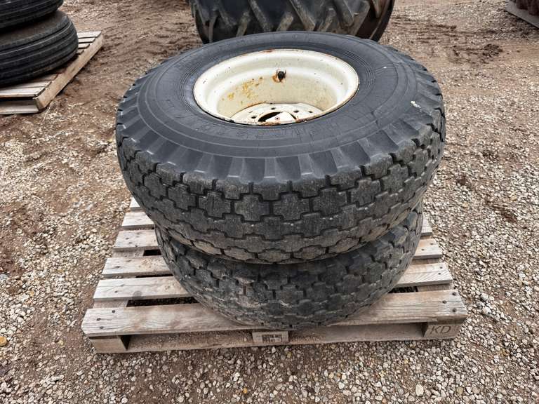 (2) 12.4-16 Tires on Rims