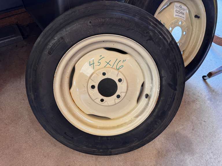 (2) WD45 Tractor Wheels/Tires