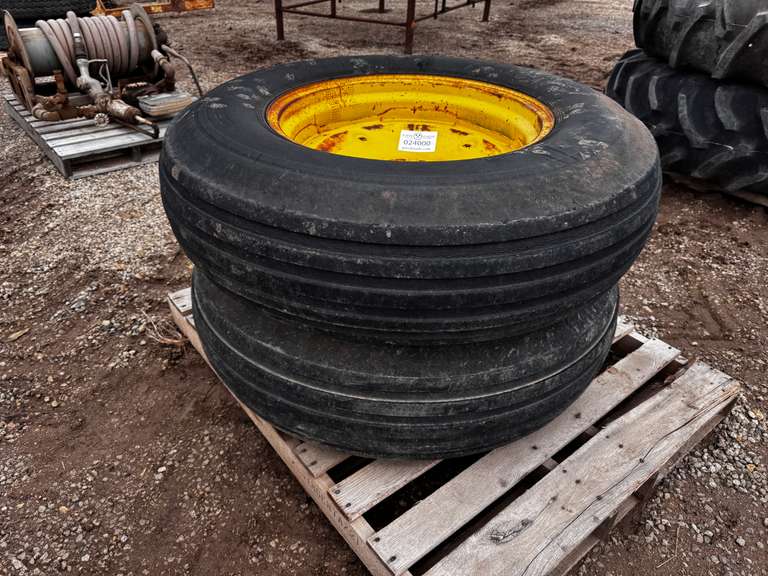 (2) 11.25-24 Tires on Rims