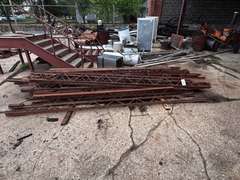 Approximately (25) 14' x 10" Steel Trusses