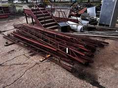 Approximately (25) 14' x 10" Steel Trusses