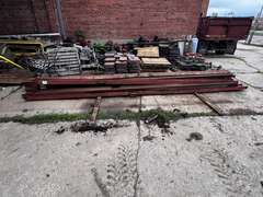 (10) 20'Steel I-Beams