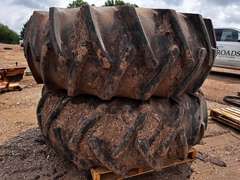 (2) 23.1-34 Tires on Rims