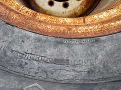 (2) 28L-26 Goodyear Tires on Rims