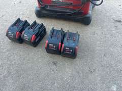 Milwaukee Multi Bay Charger with (4) Batteries
