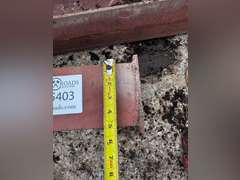 (10) 8' Steel I-Beams