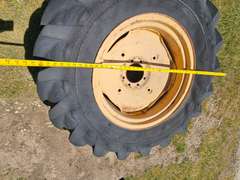 (2) Tractor Wheels/Tires
