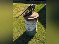 3' Antique Texaco Lubricant Barrel