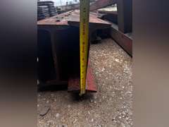 (10) 20'Steel I-Beams