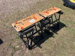 (2) Black & Decker Work Benches