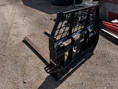 4' John Deere Skid Steer Fork Attachment