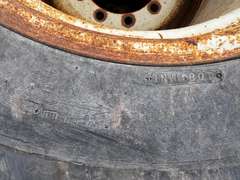 (2) 28L-26 Goodyear Tires on Rims