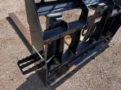 4' John Deere Skid Steer Fork Attachment