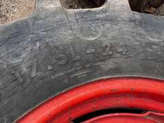 (2) 17.5L-24 Tires on Rims