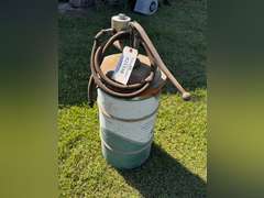 3' Antique Texaco Lubricant Barrel