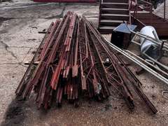 Approximately (25) 14' x 10" Steel Trusses