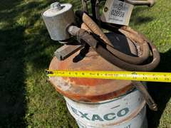 3' Antique Texaco Lubricant Barrel
