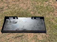 Weld-on Skidsteer Plate