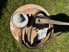 3' Antique Texaco Lubricant Barrel