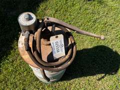 3' Antique Texaco Lubricant Barrel