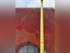 4' x 4' Massey-Harris Gravity Grain Bin