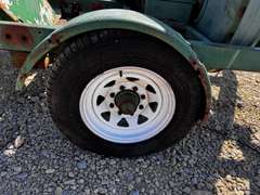 Neuero Grain Vac on Trailer