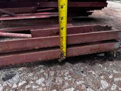 Approximately (25) 14' x 10" Steel Trusses
