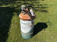 3' Antique Texaco Lubricant Barrel