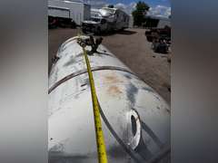 375 Gallon Water Tank on 12' Trailer Frame