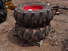 (2) 17.5L-24 Tires on Rims