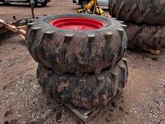 (2) 17.5L-24 Tires on Rims