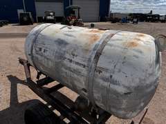 375 Gallon Water Tank on 12' Trailer Frame
