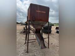 4' x 4' Massey-Harris Gravity Grain Bin