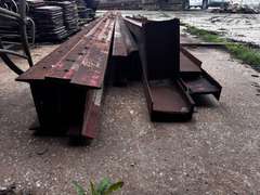 (10) 20'Steel I-Beams
