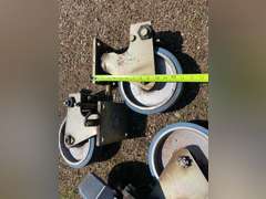 (4) 10"x3" Caster Wheels