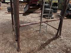 4' x 4' Massey-Harris Gravity Grain Bin
