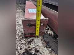 (10) 8' Steel I-Beams