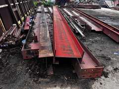 (9) 20'-30' Steel I-Beams