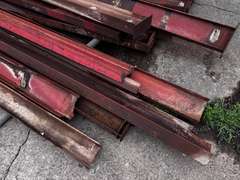 (17) 13'-15' Steel I-Beams