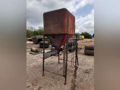 4' x 4' Massey-Harris Gravity Grain Bin