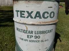3' Antique Texaco Lubricant Barrel