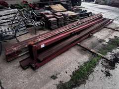 (10) 20'Steel I-Beams