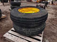(2) 11.25-24 Tires on Rims